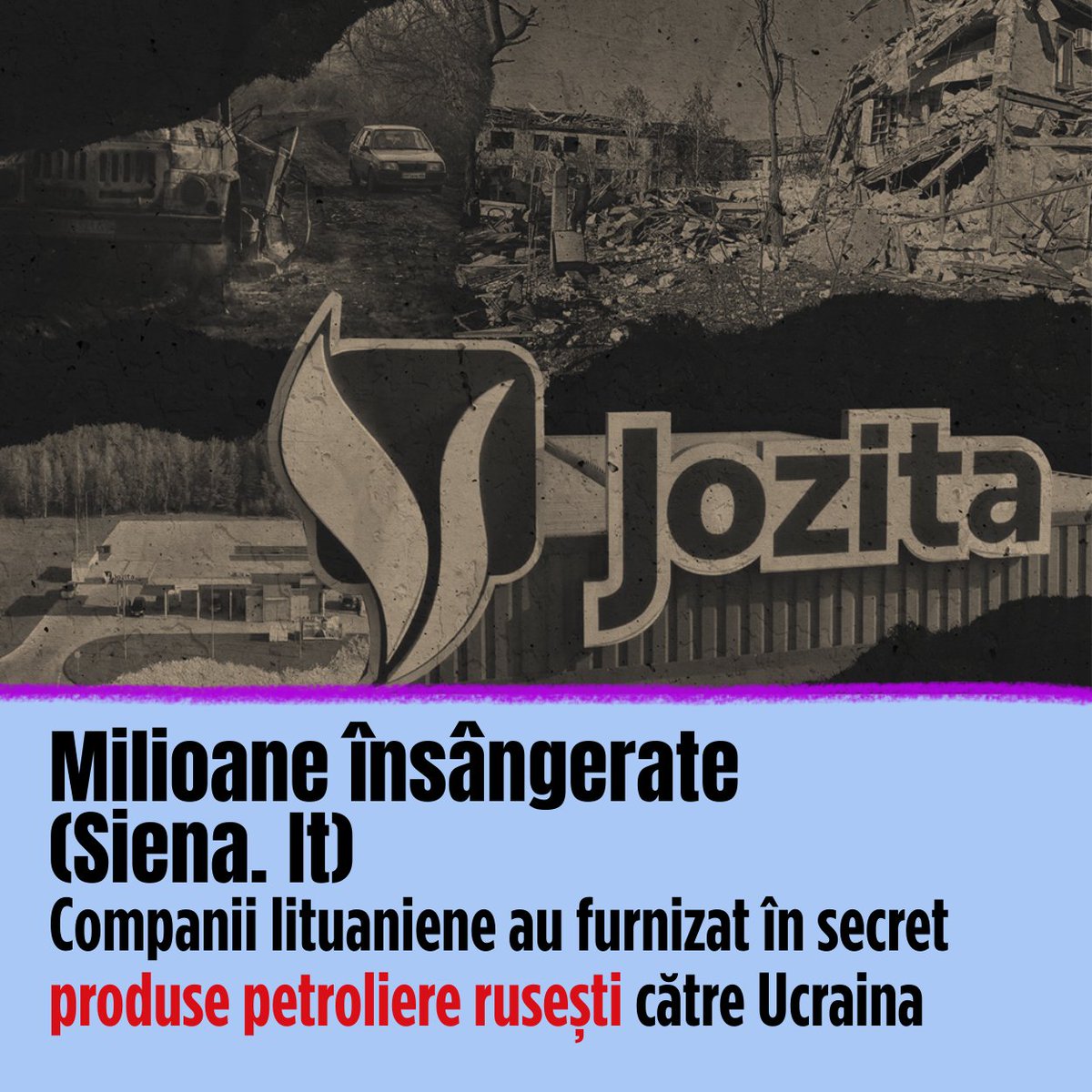 Cetăţeni şi companii din Ucraina au finanțat indirect războiul împotriva propriei lor țări, arată o investigaţie realizată de publicaţia Siena, partenerul din Lituania al OCCRP. context.ro/milioane-insan…