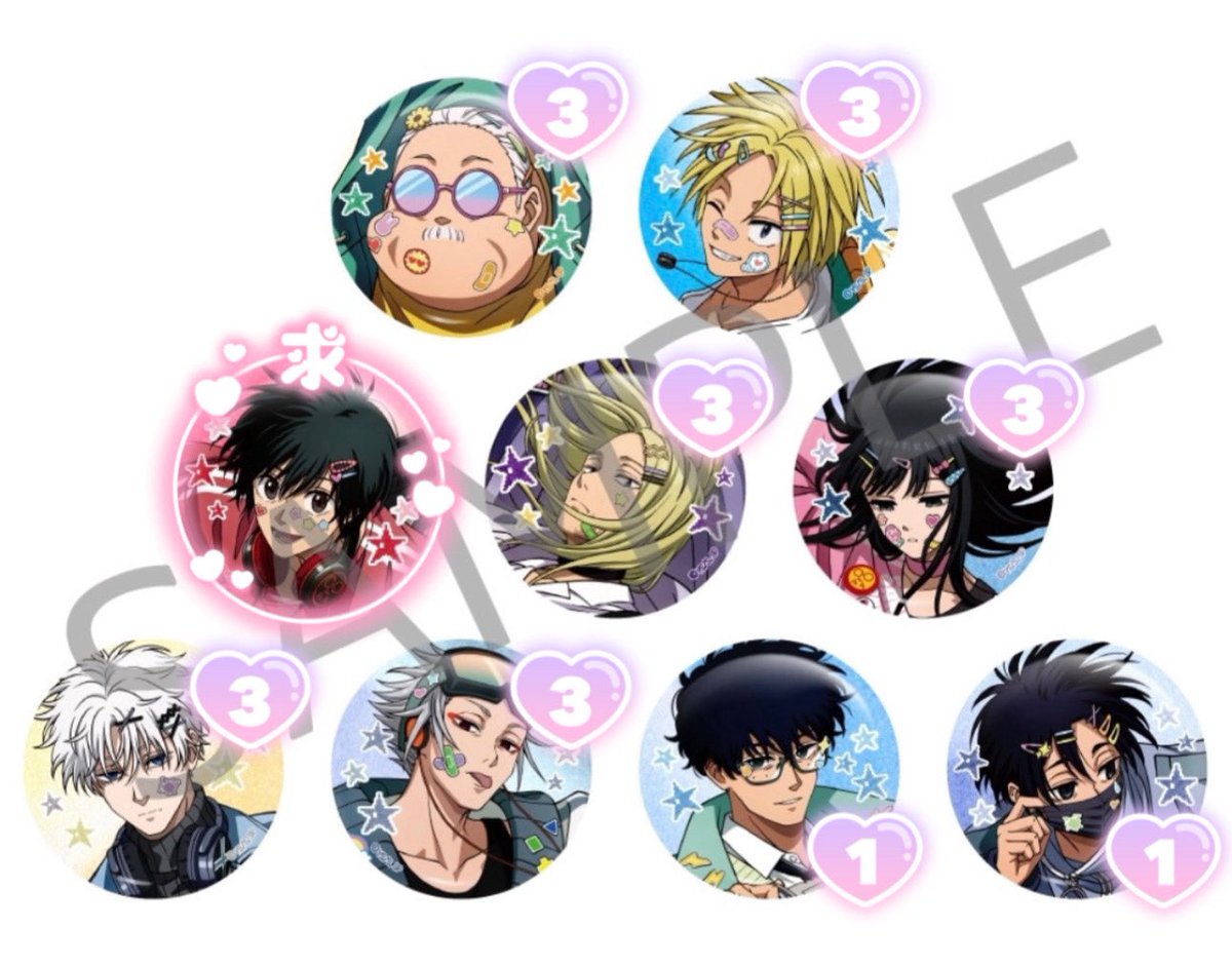 サカモトデイズ SAKAMOTO DAYS デコラポップ 缶バッジ 交換 【譲