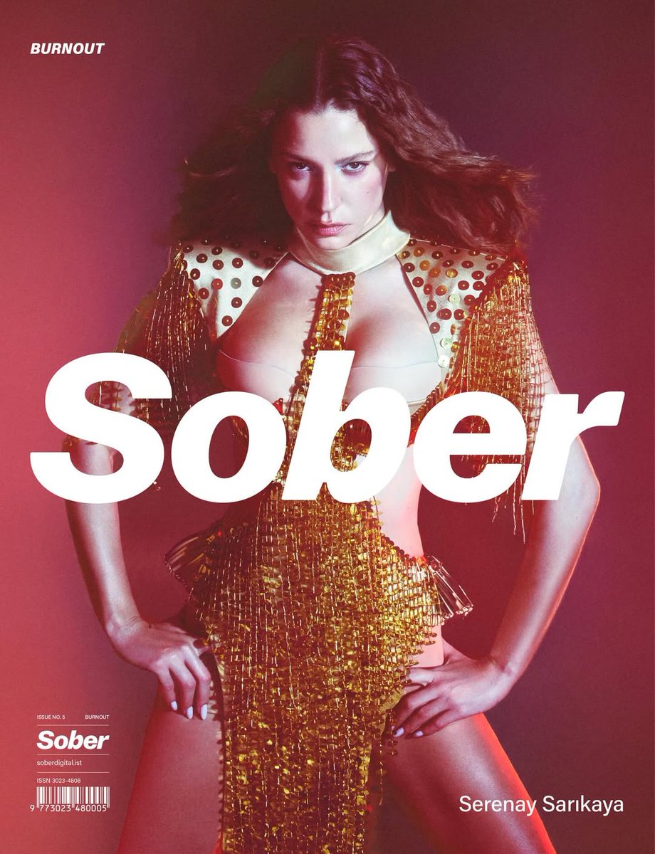 SerenaysLatam's tweet image. 🆕️Serenay Sarikaya en la portada de la revista digital #SOBER 🥰✨️
Tan salvaje y hermosa ❤️‍🔥😍🔥
#SerenaySarikaya #Savage