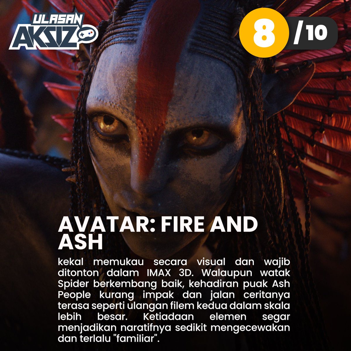 Ulasan Avatar: Fire and Ash aksiz.com/2025104468/