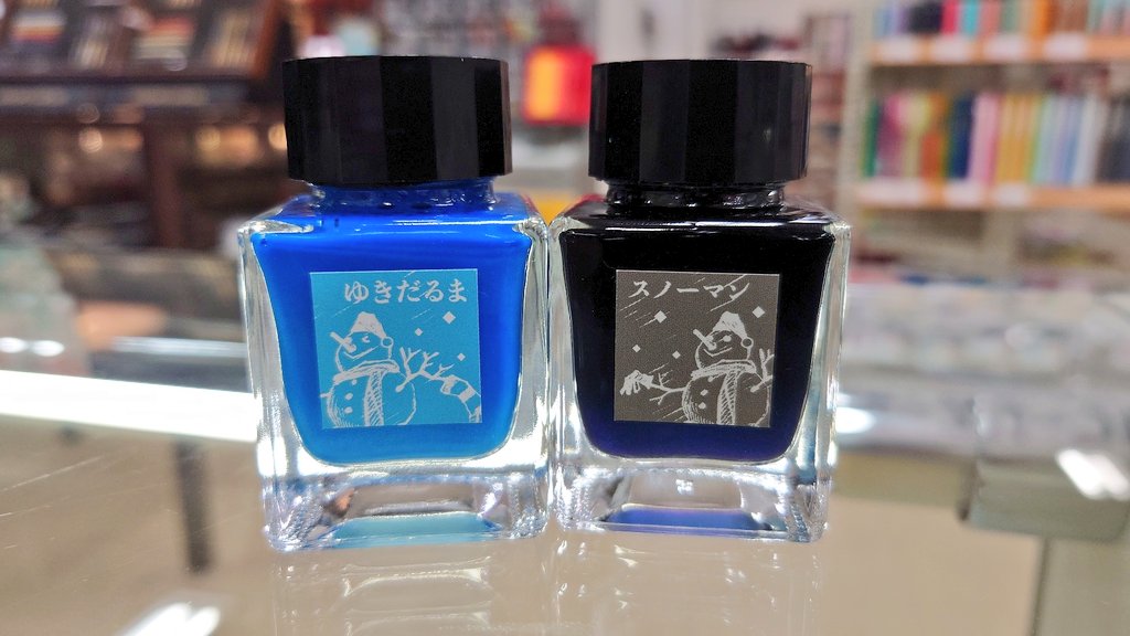 文具女子博】 文具女子博でもいつも通りオリジナルインク各種を販売