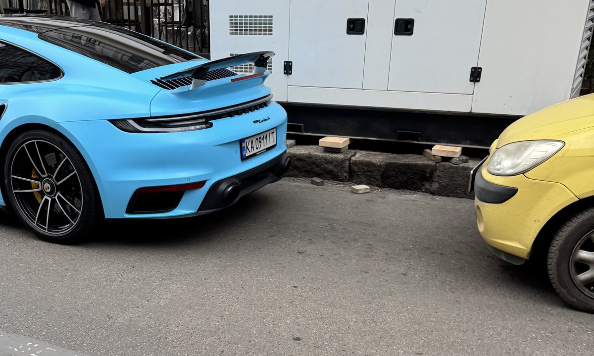 I see Ukrainian flags everywhere 
(C)