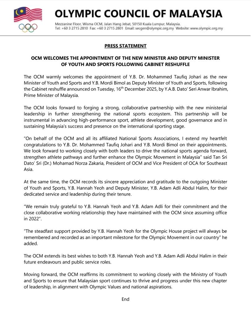 Man Olimpik 🥇🇲🇾 tweet media