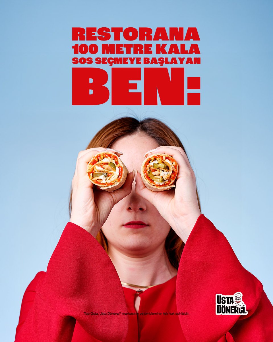 Usta Dönerci®️'de ne yediğini bilirsin! Tercihini yap, gerisini ustasına bırak!