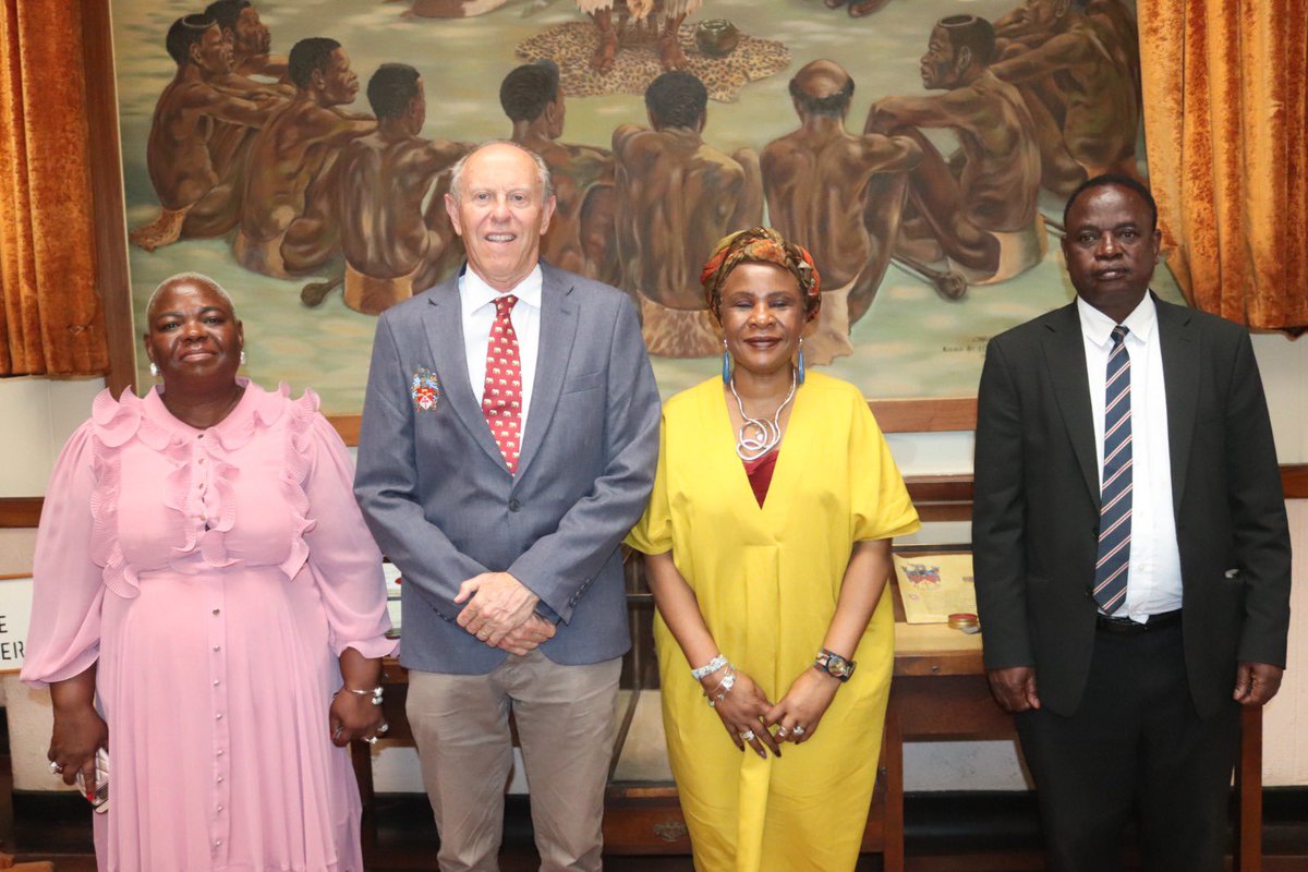 CityofBulawayo's tweet photo. Her Worship Dr Alice Mpofu Coles, the Mayor of Reading in the United Kingdom, paid a courtesy call to His Worship, Senator @DavidColtart , the Mayor and the Town Clerk, Mr Christopher Dube.

Dr Mpofu-Coles expressed joy to be back home in Zimbabwe after a long time revealing that her election as the first female black Mayor in Reading has become a symbol of hope especially for minority groups.

During the meeting, the two parties spoke of areas of possible cooperation to advance mutual development. The two local authorities expressed willingness to cooperate especially in areas to do with research and business development.

The two parties pledged to build from the conversations held on Tuesday through writing formal letters to discuss areas of interest.

Dr Mpofu-Coles is not just the Mayor of Reading but is also a Senior Research Fellow at the University of Reading and she believes her position can strategically position the two institutions for partnerships.