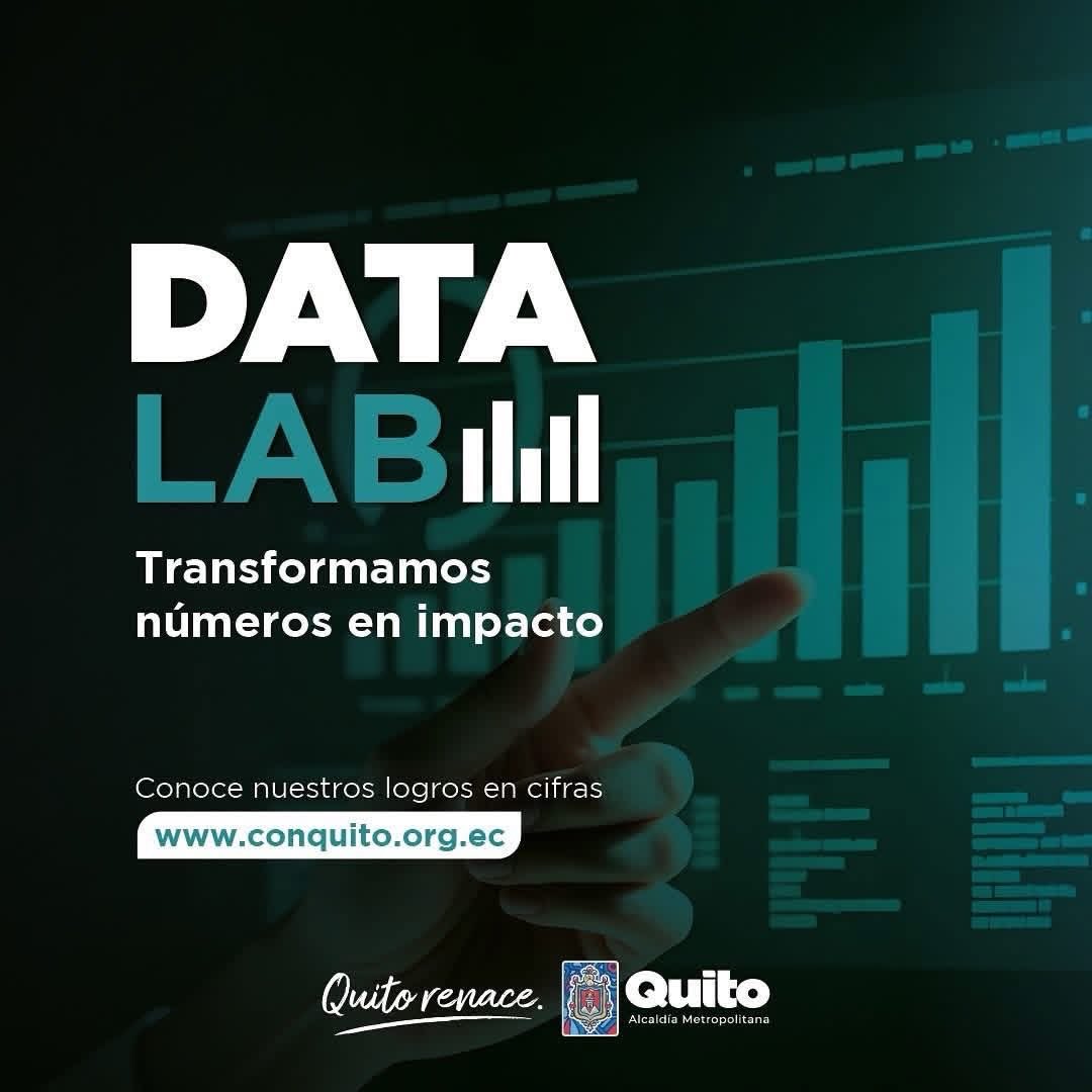 ConquitoUIO's tweet image. 📊 #BuenasNoticias | Transformamos números en impacto.

Cada cifra cuenta una historia de esfuerzo y compromiso con un #Quito más inclusivo y sostenible.

Explora el #DataLab y conoce nuestros logros en cifras 👉 conquito.org.ec/data-lab-conqu…

#QuitoRenace