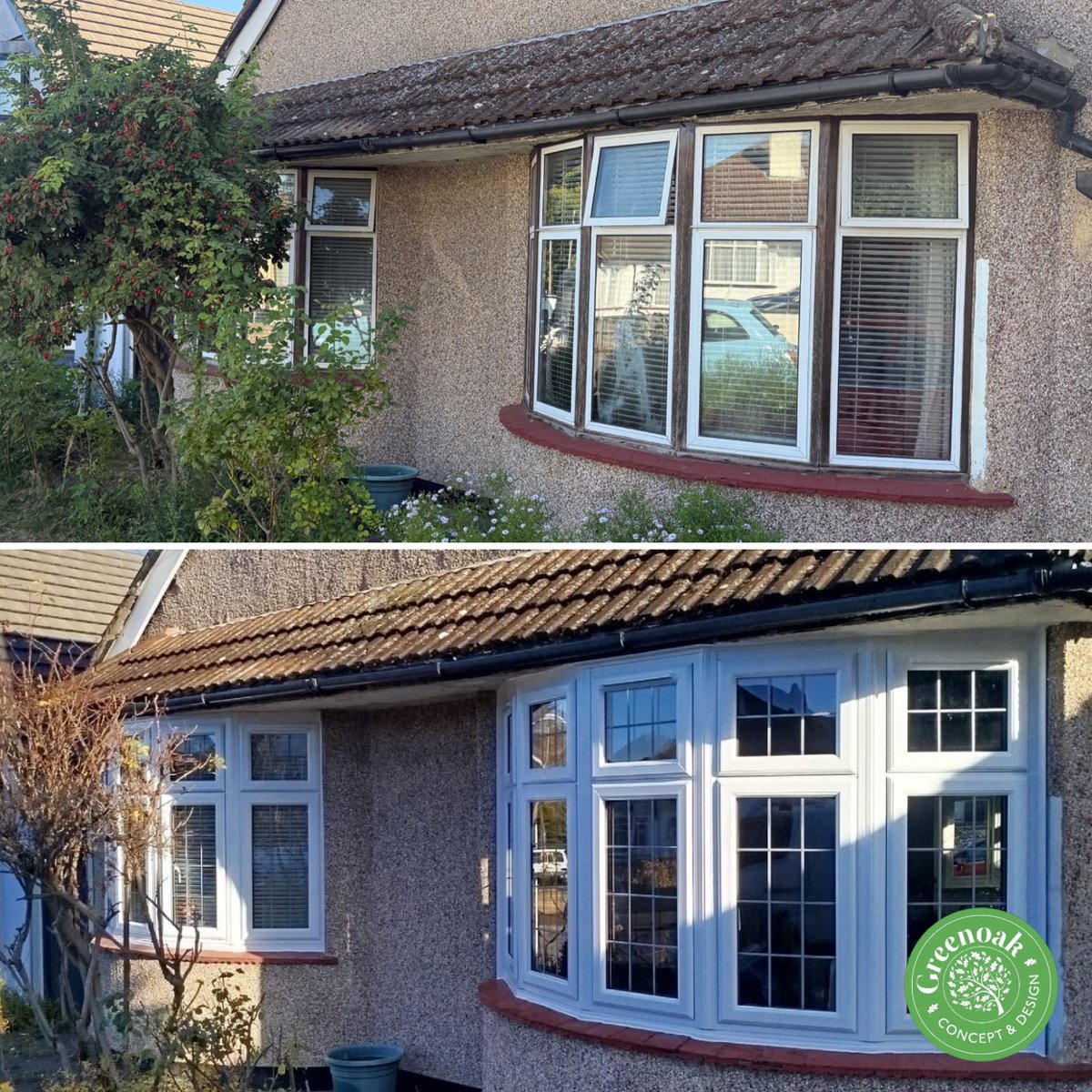 Latest bay Window installation by our fully trained team at Greenoak Concept &amp; Design in Leigh on sea 

greenoakcompany.co.uk
01702 238938