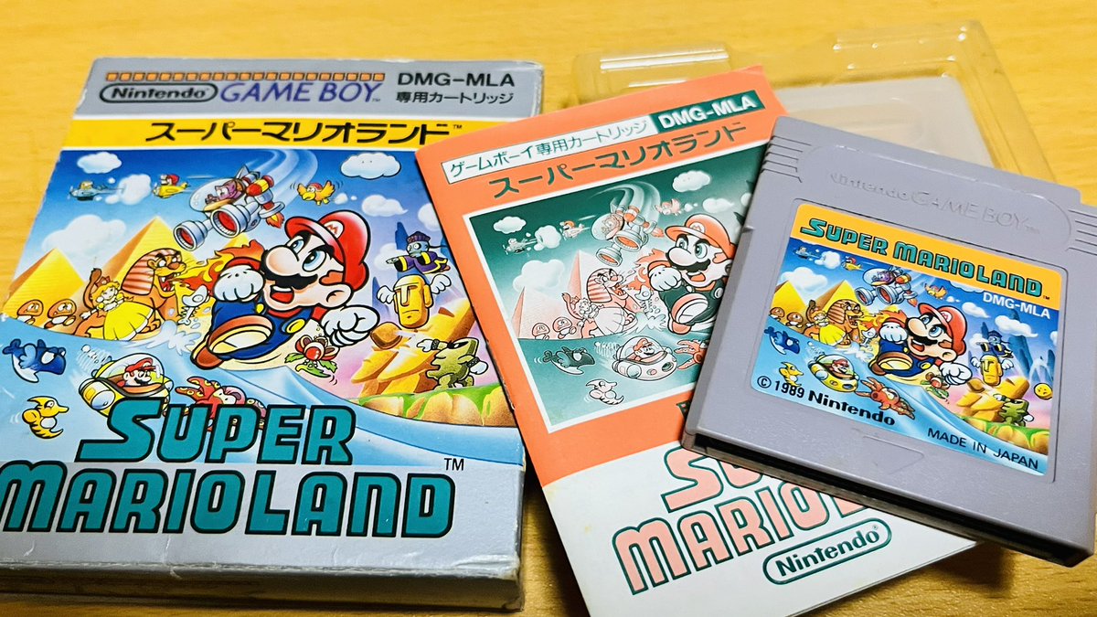 家族からの誕生日プレゼントに貰ったゲームボーイ専用カートリッジ