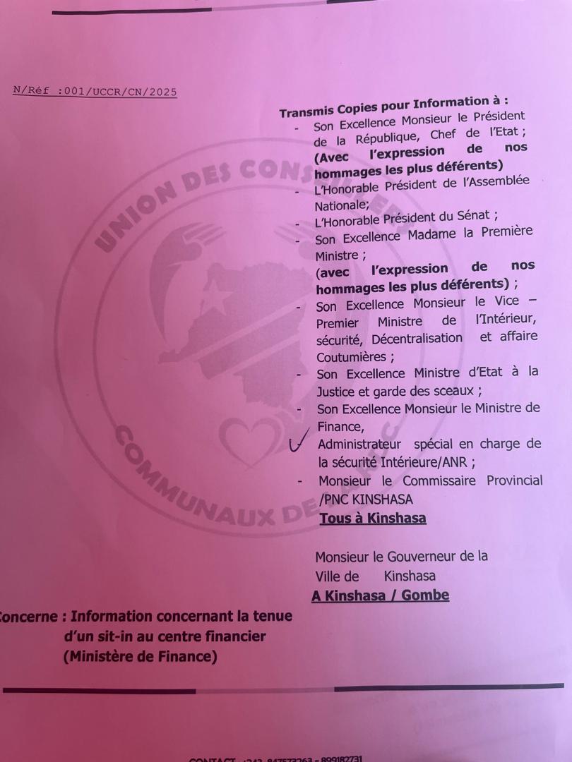 LES CONSEILLERS COMMUNAUX et leurs familles passeront les festivités de fin d'année au centre financier en sit-in.
Ils se sentent abandonnés et ne savent vers qui tourner.
ils accusent 18 MOIS D'IMPAIEMENT.
<a href="/Bibishe6/">Bibishe Pascaline N</a>
<a href="/ngalulajenny81/">Jenny Ngalula</a>
 <a href="/LikundeR/">Doudou R. FWAMBA LIKUNDE</a> <a href="/mulumbaj223/">Jonathan Mulumba</a> <a href="/l_jimanel/">Coach Jimanel LWIGULIRA</a>