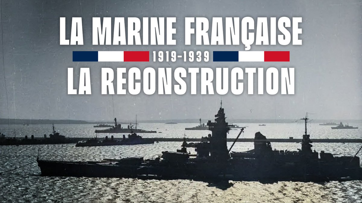 Nouvelle émission ! 
La Marine française de 1939 est considérée comme l'une des plus belles de l'histoire de France. 
Comment fut-elle élaborée dans le difficile contexte 1919 1939, au milieu des traités de désarmement?Méritait elle sa réputation? 
LIEN : youtu.be/sbnXZJ01cuY