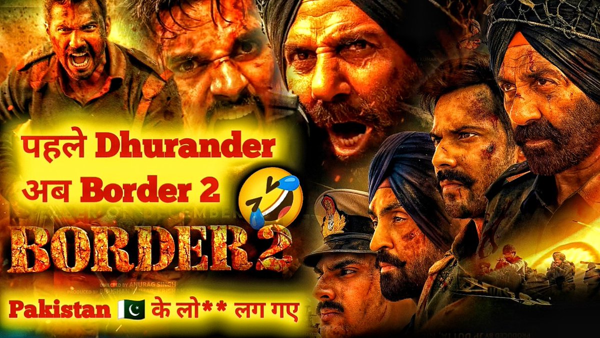 pal1deepak786's tweet photo. Border 2 teaser reaction 😎😎 
#Border2 #Border2teaser https://t.co/S6WSV3yLSp