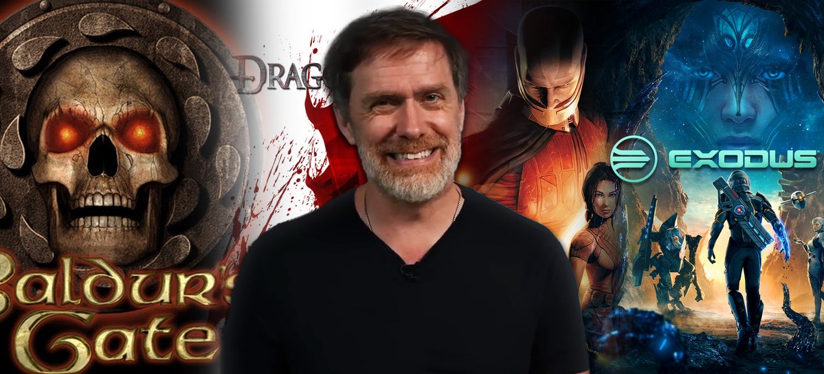 mrhulthen's tweet image. This is James Ohlen. He was the lead designer for Baldur's Gate 1 &amp;amp; 2, Dragon Age: Origins, Star Wars: Knights of the Old Republic and now he's making EXODUS.

He has been referred to as the "godfather of Bioware design". Without James, you wouldn't have Baldur's Gate 3 or any of…