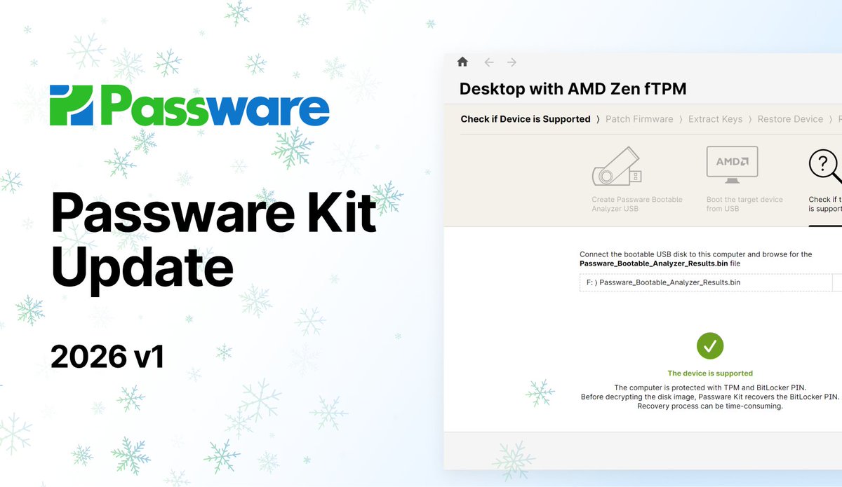 Passware tweet media