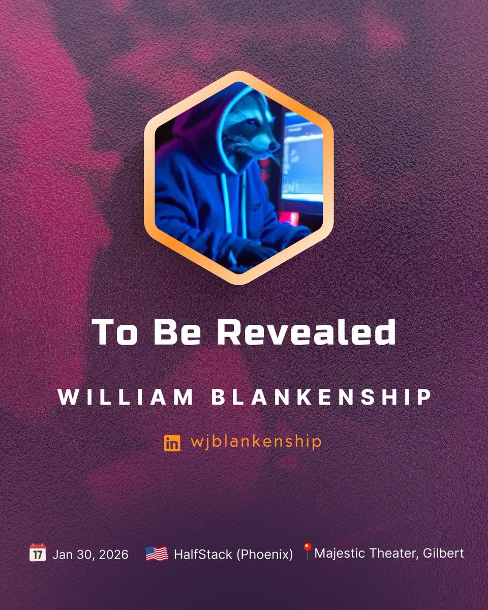 HalfStack Events tweet media