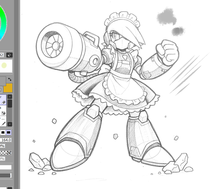 IcedBurni's tweet photo. Would this be a good robot master design?

We need more female bosses!
#MegaManDO #DesignARobotMaster. https://t.co/dYIujorqJy