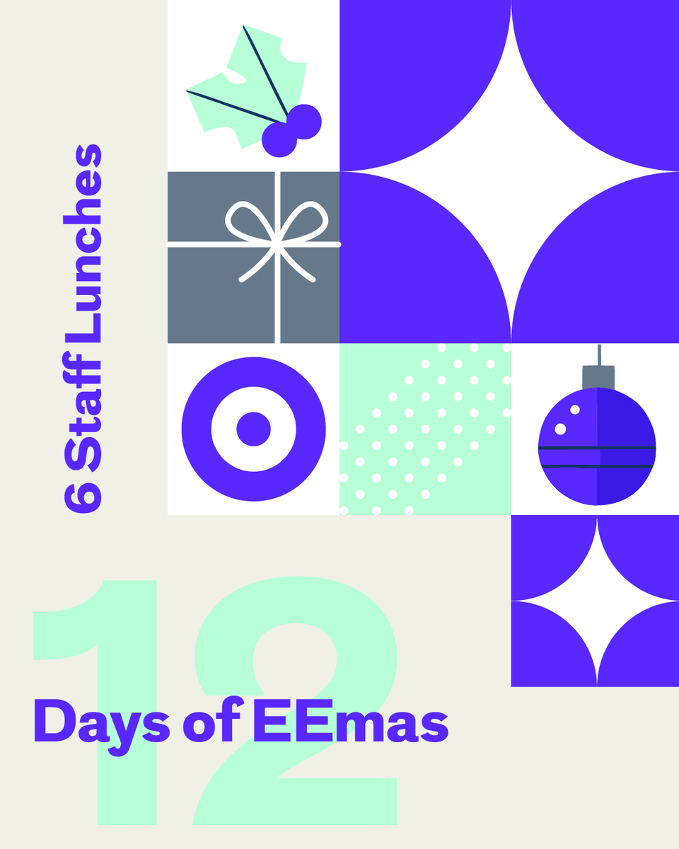 🎄  Day 6 of 12 Days of EEmas: 6 Staff Lunches

Throughout the year we sat down together to hear about recent projects — what worked well, and what we’ll do even better next time.

A simple tradition that keeps us sharp, open and always improving...