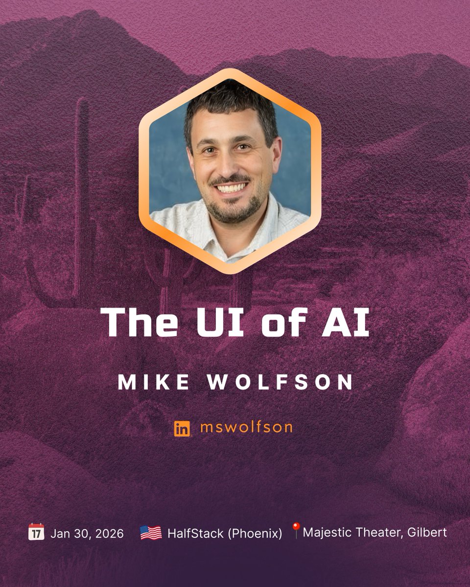 HalfStack Events tweet media