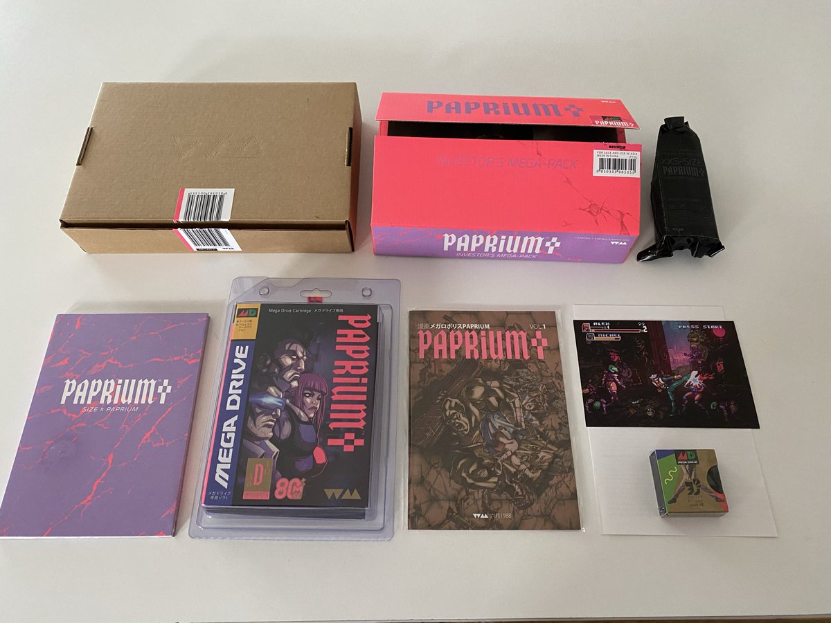 ORoake's tweet image. Paprium and the Grand Stick III were released 5 years ago today. Lastingly marred by controversy, Paprium remains one of the most technically ambitious Genesis/Mega Drive games and a fantastic beat 'em up.