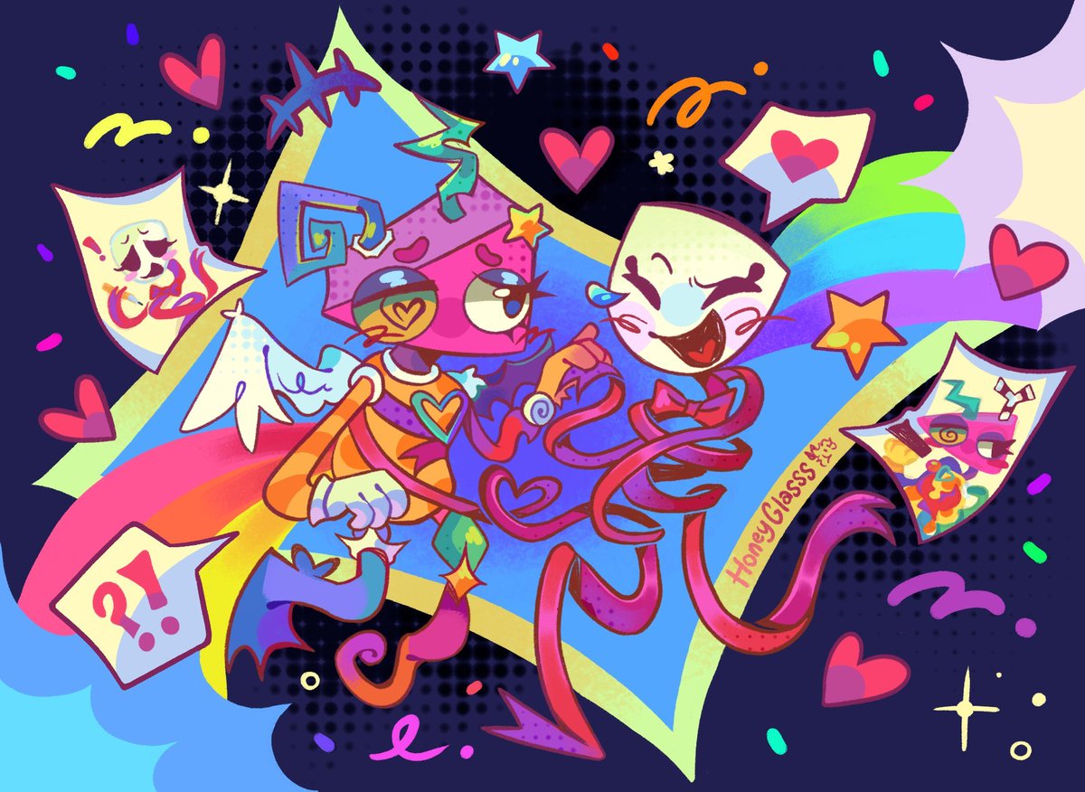 HoneyGlasss's tweet image. 🌈

#abstragedy #TheAmazingDigitalCircus