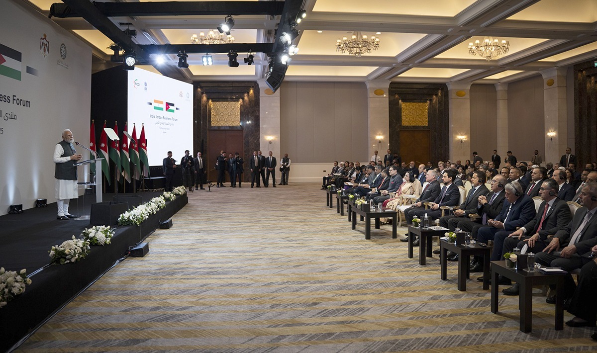 الأردن والهند يصدران بيانا مشتركا في ختام زيارة رئيس الوزراء الهندي إلى الأردن #الأردن 
