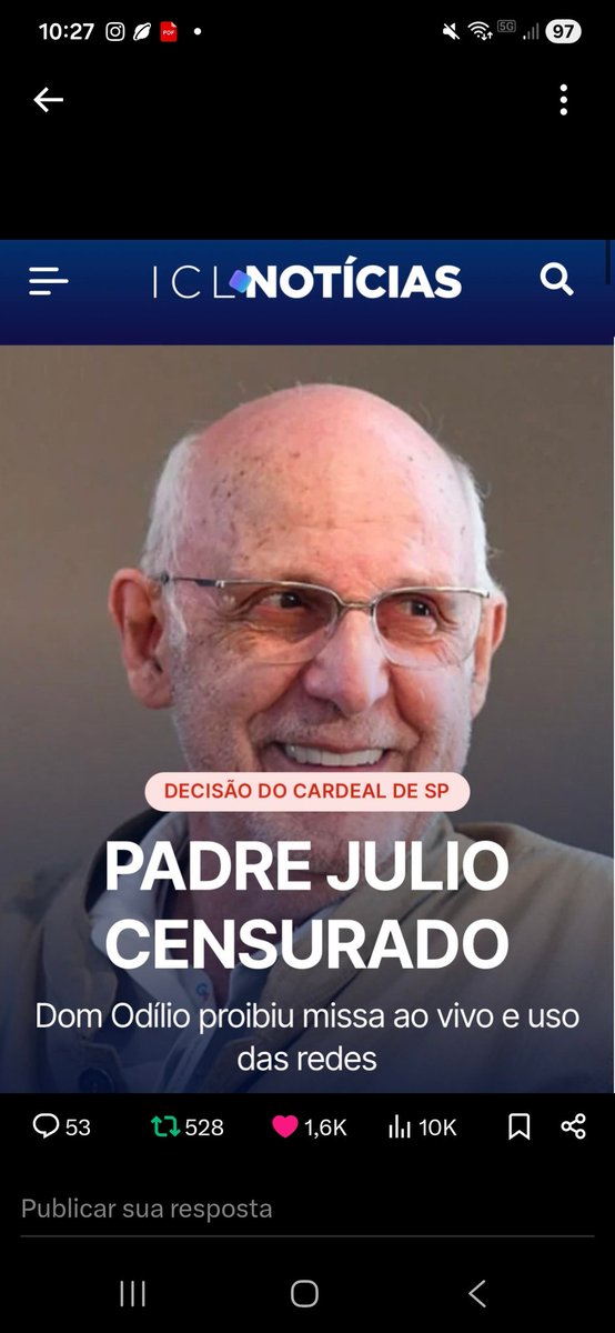 ISSO É UMA DAS MAIORES INJUSTIÇAS DA FUNESTA IGTEJA CATÓLICA DESSE PAÍS