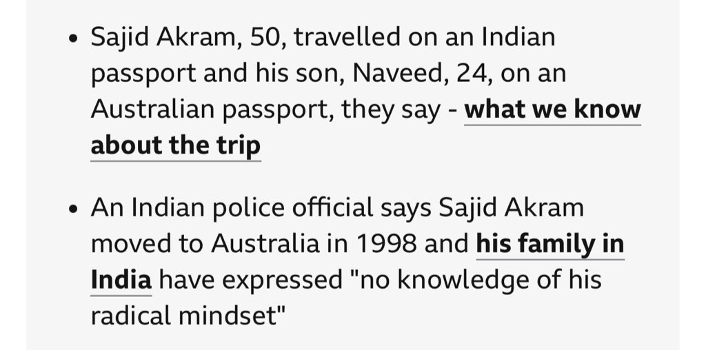 DrLoupis__'s tweet image. BBC confirms that the Bondi terrorist was in fact Indian.

These people will do literally ANYTHING for Israel. 

bbc.com/news/live/cd9z…