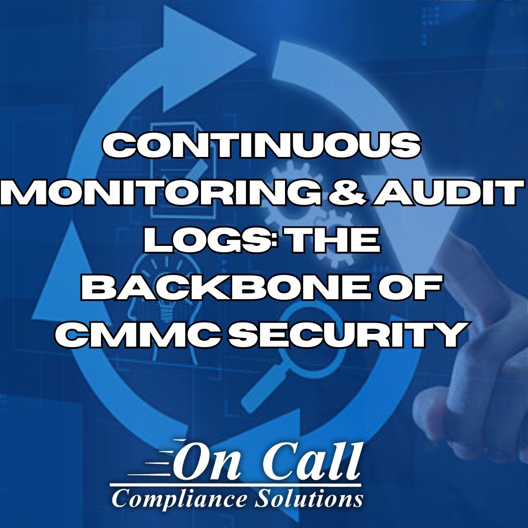OnCallComputers's tweet image. "Cyber incidents don’t wait for business hours. And neither can your monitoring capabilities."

#CMMC #Compliance #ContinuousMonitoring