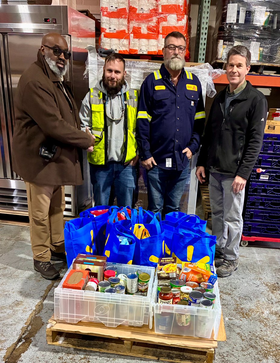 Thank you Sika!
Sika recently opened their Northeast Anchor Site on Rt 77 where they manufacture bagged concrete mixes among other things.  The new to Bridgeton-based manufacturer held a company food drive to benefit the Gateway Food Pantry.