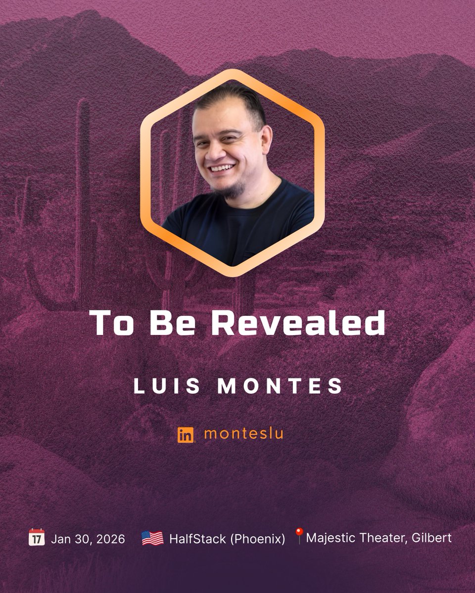 HalfStack Events tweet media