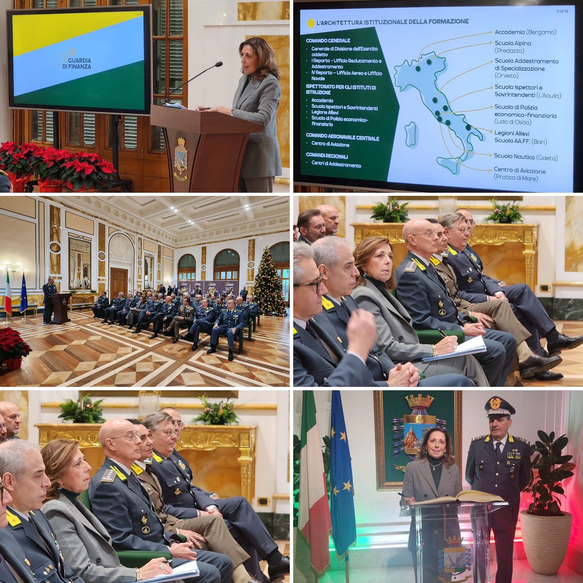 isabellarauti's tweet photo. 📍Roma Caserma #Piave
#FORMAZIONE
VISITA AL COMANDO GENERALE GUARDIA DI FINANZA #GDF
📚 Incontro sui temi della Formazione e sui percorsi didattici offerti dalla @GDF in Italia e all'estero agli Allievi dell #Accademia e delle #Scuole Ispettori e Sovrintendenti; Allievi Finanzieri e di specializzazione: alpina, navale, dell’aviazione, di polizia economico finanziaria.
🎯 Le sfide e le minacce ibride e cognitive richiedono una #formazione integrata ed #interforze per profili professionali della #sicurezza con competenze specifiche ed avanzate per operare in tutti i domini, da quelli tradizionali a quelli nuovi come #cyber e #spazio fino alla dimensione della guerra cognitiva.
🤝 #GdF ha accordi di collaborazione formativa con la Difesa @Esercito @ItalianNavy @ItalianAirForce. Investire nella formazione interforze vuol dire sviluppare fondamentali competenze trasversali, mutuare le buone prassi e colmare i gap per rafforzare la #readiness la sicurezza e la #resilienza del #Paese.
🧭 Gli scenari complessi in cui siamo immersi richiedono #contaminazione reciproca: i flussi veloci e fluidi dell'informazione si fronteggiano con saperi solidi e di intersezione, seguendo sempre la bussola dei valori di etica e mantenendo il fattore umano al centro.
🟡 #GdF è da 251 anni in prima linea per contrastare i traffici illeciti, a terra ed in mare e garantire la sicurezza economico-finanziaria; gli uomini e donne delle #fiammegialle sono al servizio della comunità, dell’interesse pubblico, dei cittadini, delle imprese e del sistema #Italia.
@GuidoCrosetto @MinisteroDifesa @SM_Difesa @_Carabinieri_ @MEF_GOV @Viminale
#ForzeArmate #difesa #culturadelladifesa #guerraibrida