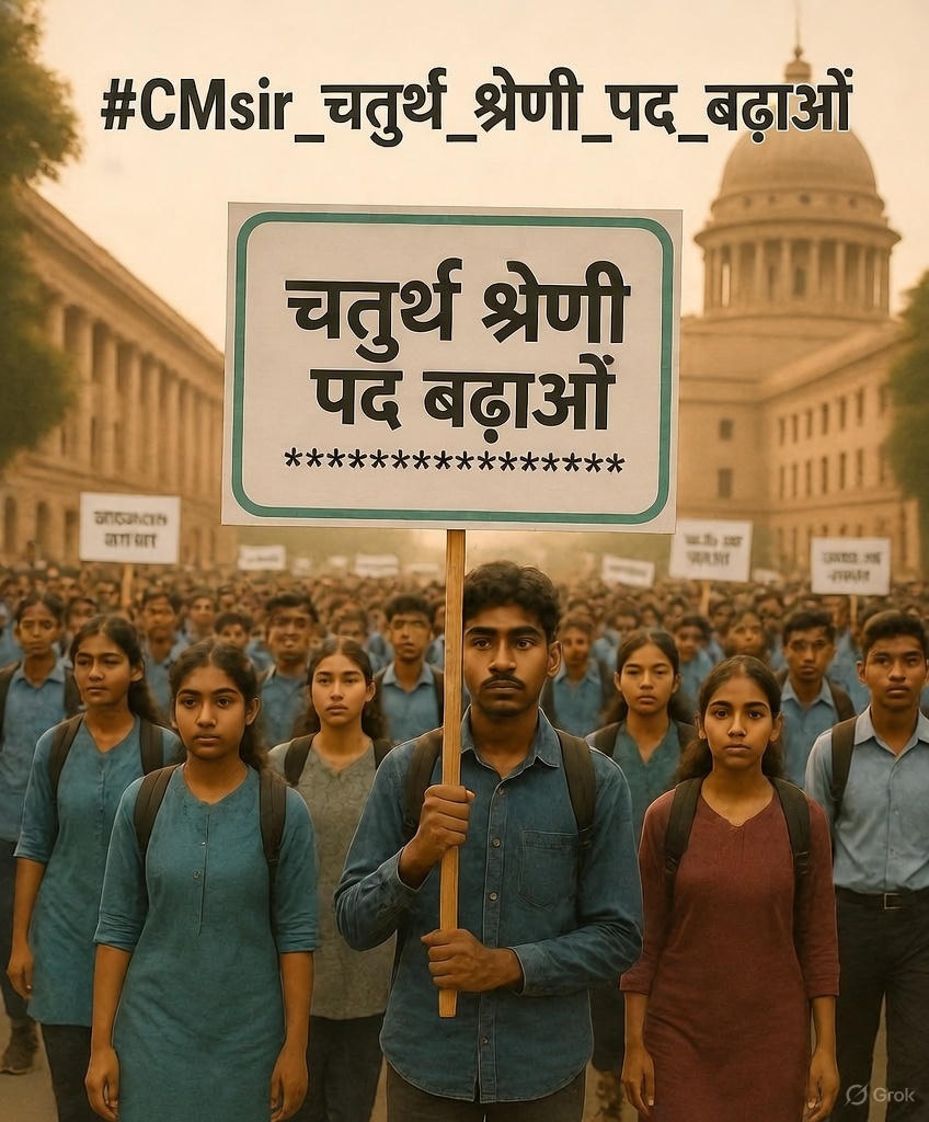 PEERA_RAM_DUDI's tweet photo. चतुर्थ श्रेणी कर्मचारी, असल में प्रदेश की मांग है।
ठप पड़े सरकारी विभागों को गति मिलेगी। इसलिए जरूरत के हिसाब से ये मांग भी जायज है✅ @MeenaSeenam55

@BhajanlalBjp @RajGovOfficial
#CMsir_चतुर्थ_श्रेणी_पद_बढ़ाओ
#चतुर्थ_श्रेणी_में_पद_70k_करो #Rubics4Messi https://t.co/laE87MIkl3