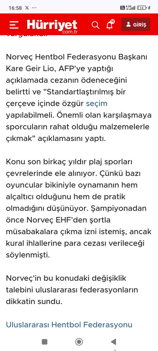 lapsekilitiger's tweet photo. @salkimmmmm @Ahmet_Tyranny Tabii ki anormal bu konu hakkında uluslararası müsabakalarda direnç gösteren sporcular var yaptığı sporu engellemedikten sonra giydikleri kıyafetlerin bu kadar neredeyse cinsel kıvrımlarını gösterecek kadar açık olması sebebiyle direniyorlar. Şort giydiler diye ceza kestiler https://t.co/CS2Duq0spH