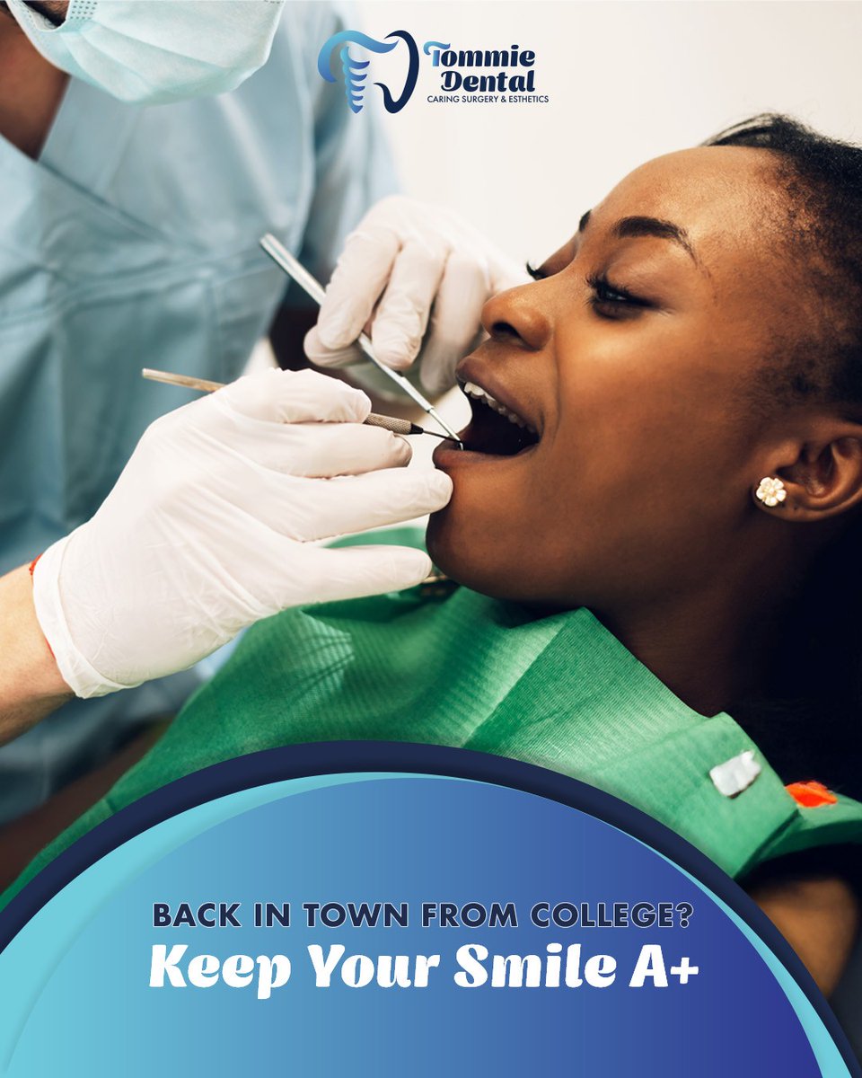 Back home from college? Don’t wait until cavities crash your break! Call (954) 741-5006 to book your check-up today and keep your smile A+ all year long.  #CollegeBreak #HealthyTeeth #TommieDental #WinterBreak #CavitiesFree