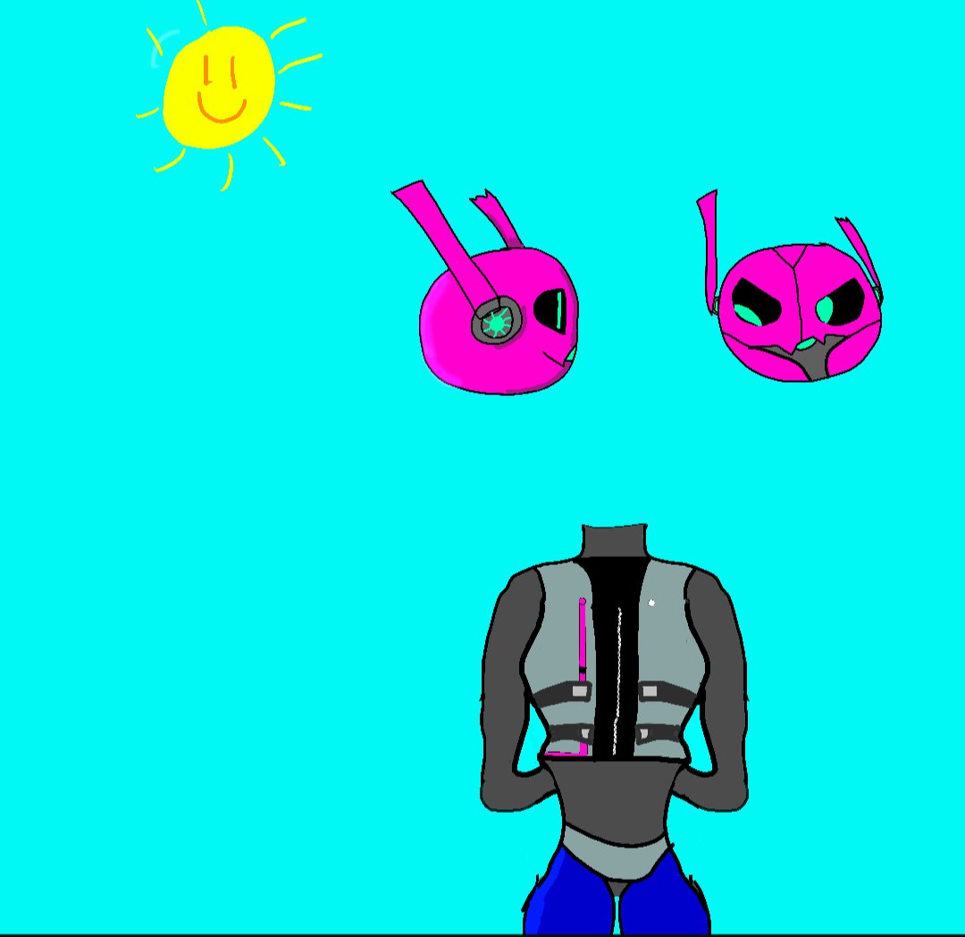 OnlyPrim7's tweet image. Just more random stuff. 
Trying to get better at drawing basic body shapes and stuff. Messed up with the lower body but didn't want to redraw it all