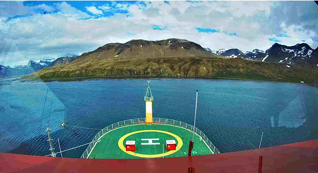 #RRSSirDavidAttenborough  The Attenborough remains docked at King Edward Point. #vesseltracking by <a href="/BigOceanData/">BigOceanData</a>