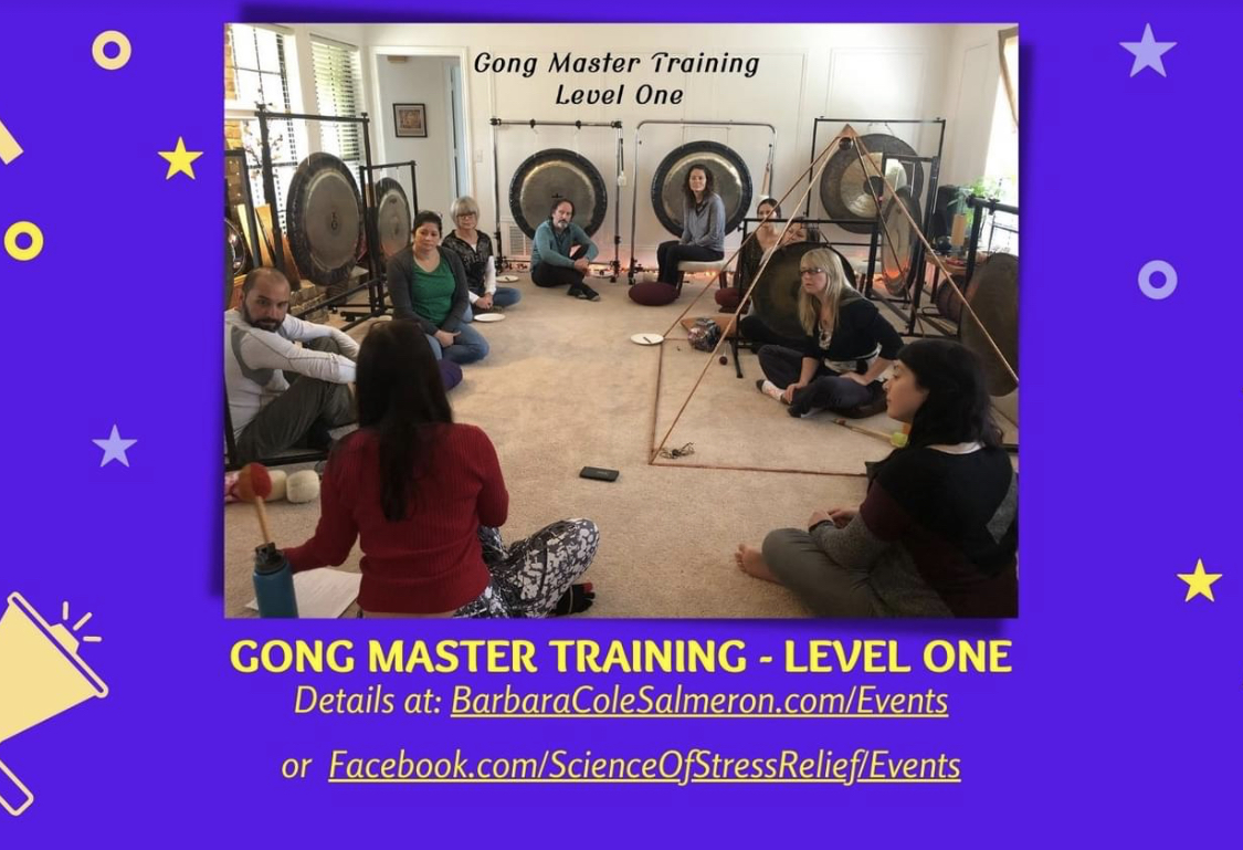 BColeSalmeron's tweet photo. Learn to play the gongs! 💜 Check my website for upcoming class dates: https://t.co/tcE8wiaGnt
#meditation #gongs #relax #deepersleep #soundhealing #whenindallas #dallastexas #dallaslife #dallasmeditation #BarbaraColeSalmeron #EmpoweredRelationships #ScienceofStressRelief https://t.co/NGVpIUdM0W