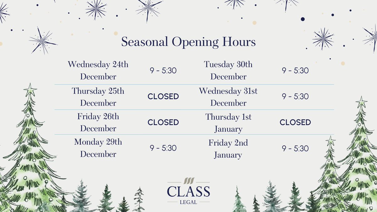 Class Legal tweet media