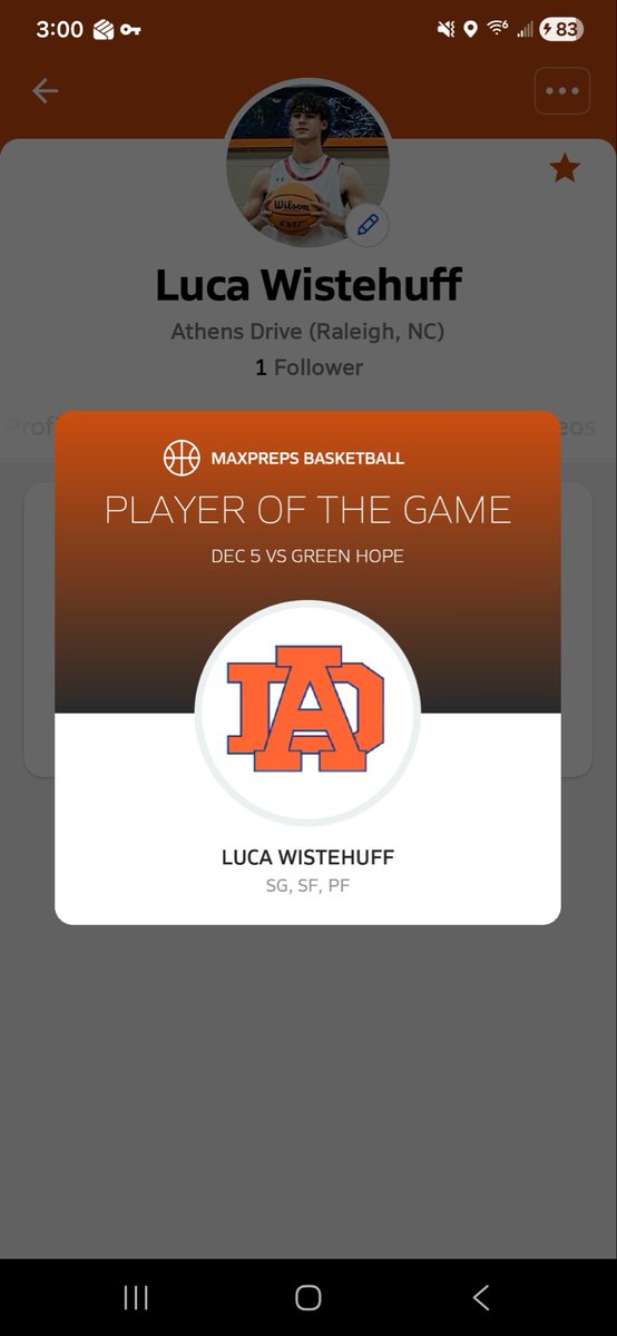 Athens Drive Men’s Basketball tweet media