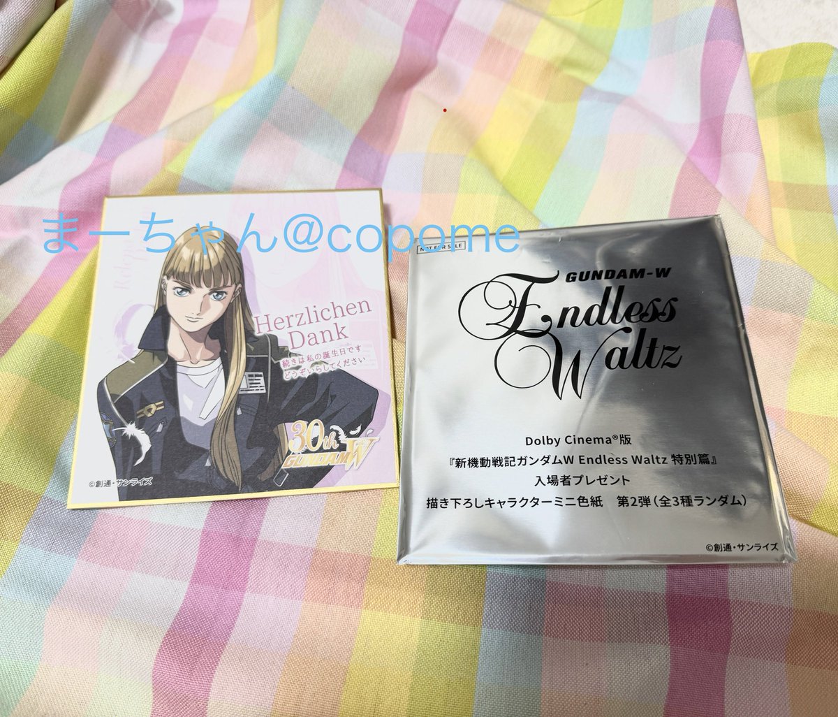 交換希望】新機動戦記ガンダムW Endless Waltz ガンダムW 入場特典 譲