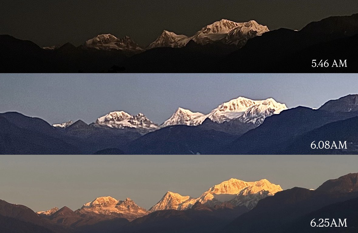 sandypuns_'s tweet photo. I am only privileged that I get to see this in it’s full glory. Ending the year with some much needed soul cleansing.

📸 Mt. Kanchenjunga https://t.co/iyH1zm1lCZ