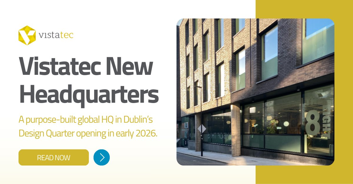 Vistatec’s New Headquarters: A Purpose-Built Home in Dublin’s Design Quarter vistatec.com/vistatecs-new-… 

As Vistatec prepares for our next chapter, we are excited to announce that our new HQ will be in Dublin’s Design Quarter. 

#VistatecHQ
