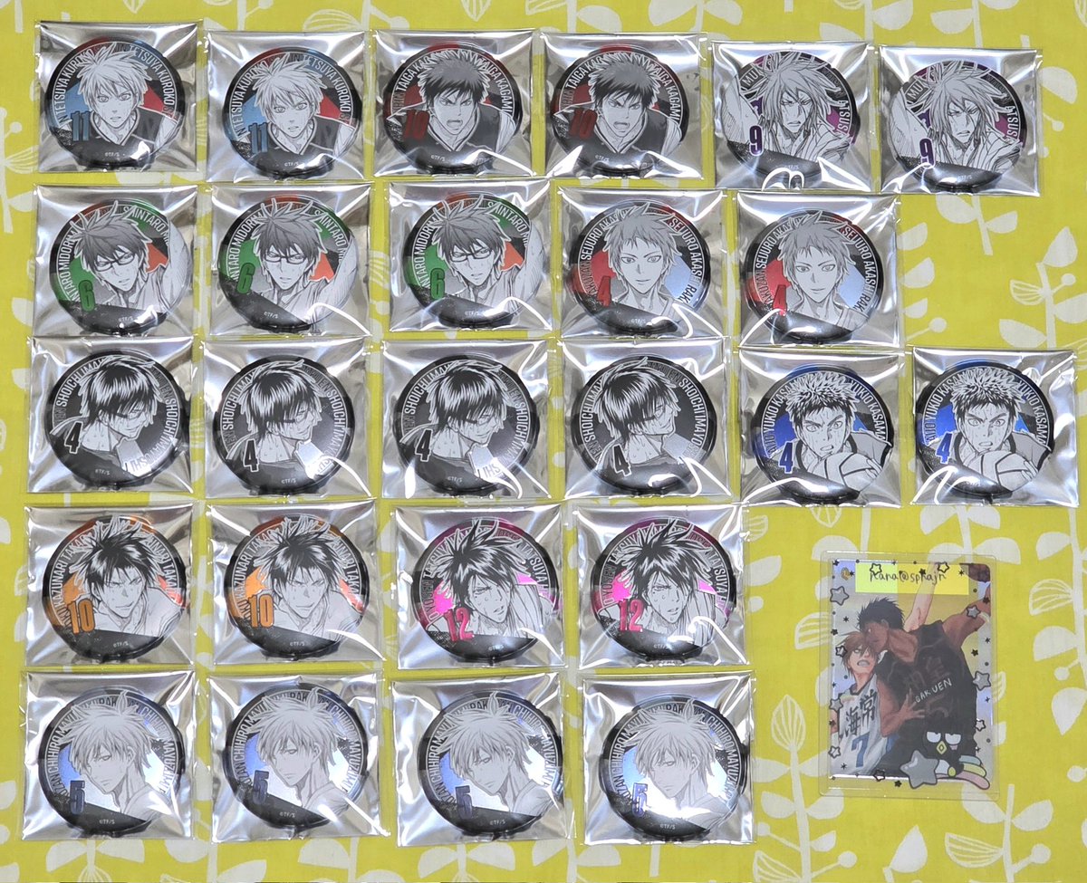 交換】黒子のバスケ 黒バス ジャンプショップ ジャンショ デ