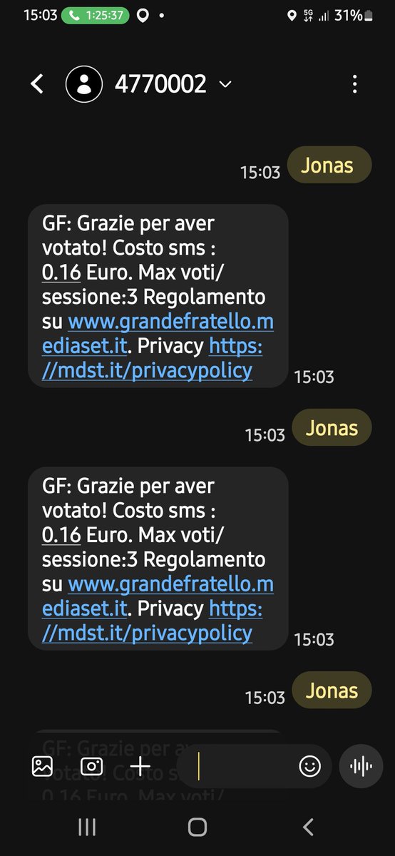 EspositoRa59144's tweet photo. Io da #jonita #anteriore voto solo JONAS!
#pepes #joninni https://t.co/enozaN55pH