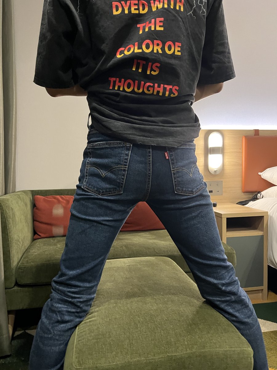 denifetchm's tweet image. いぬい（ @inui_one1 ）さんに遊んでもらった時のやつ〜

#cuminjeans #cuminpants