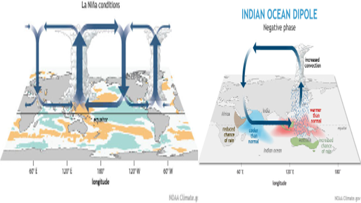 jnmet's tweet photo. Latest weekly IOD Index is back to neutral at -0.26°C. Atmosphere will take some time to decouple. The circulation associated with the weak #LaNina will likely delay a truly neutral Walker Circulation until late boreal winter or early spring. https://t.co/WHWAFaqmAU