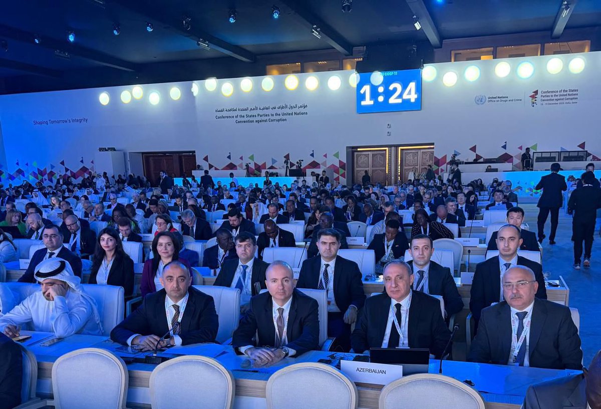 prokurorluq's tweet image. Baş prokurorun rəhbərlik etdiyi nümayəndə heyəti beynəlxalq tədbirdə iştirak edir

Ətraflı: genprosecutor.gov.az/az/post/9042