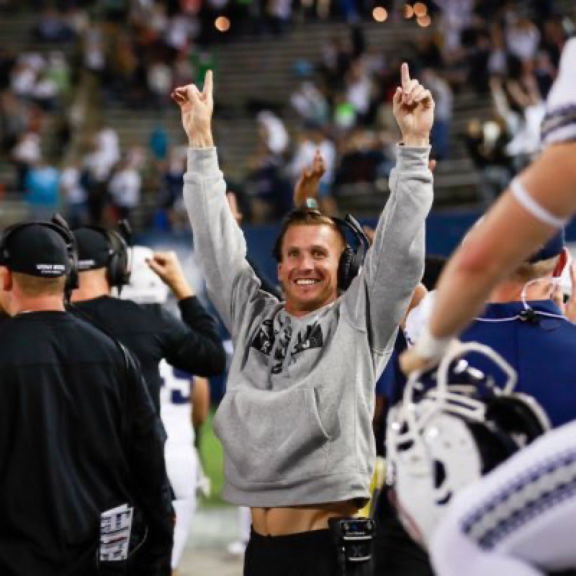 mzenitz's tweet image. Southern Miss is closing in on hiring Kyle Cefalo as its offensive coordinator, sources tell @CBSSports.

Was receivers coach and pass game coordinator at Cal this year. Was previously OC at Utah State. Led the way as Utah State ranked sixth nationally in total offense last year.