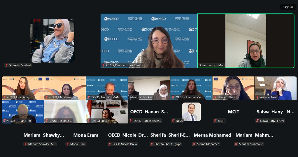 📢 Egypt-EU-OECD 🤝 Advancing priority Public Administration Reforms in 🇪🇬 under this EU-funded project❗️
On 📅 11 December 2025▶️<a href="/mpedegypt/">وزارة التخطيط والتنمية الاقتصادية</a> <a href="/MOICEgypt/">Ministry of Planning, Econ. Dev. & Int’l Coop 🇪🇬</a> <a href="/NIGSDEgypt/">المعهد القومي للحوكمة والتنمية المستدامة</a> <a href="/EgyptianCaoa/">EgyptianCAOA</a> <a href="/MofEgypt/">وزارة المالية - مصر</a> <a href="/ncwegypt/">NCWEGYPT🇪🇬</a> @NFSA gathered for the Technical Advisory Group (TAG) of the