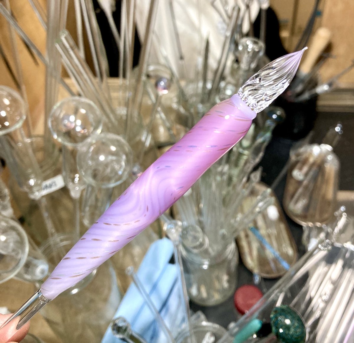 KINOKODAMA ガラスペン 波音 きのうのこと。 | きのうのこと。 はるほいっぷここあさん のガラス