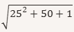 Which one is correct? a) 23, b) 24, c) 26 d) 27. No calculator allowed